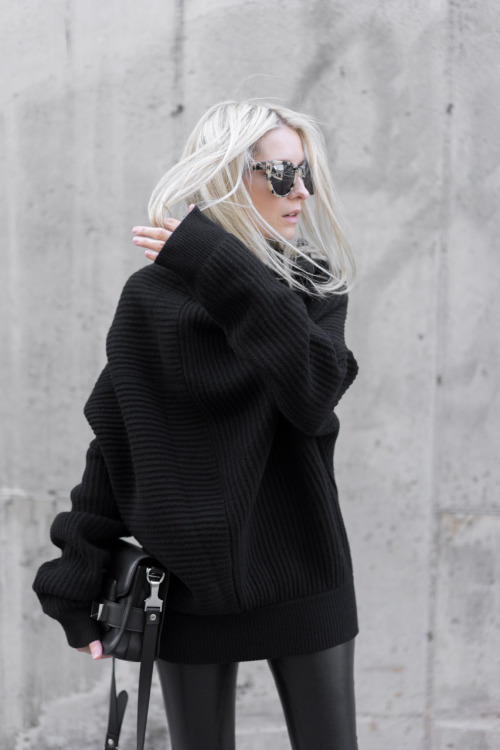 i feel like blonde + black will take my wardrobe to the NEXT LEVEL.