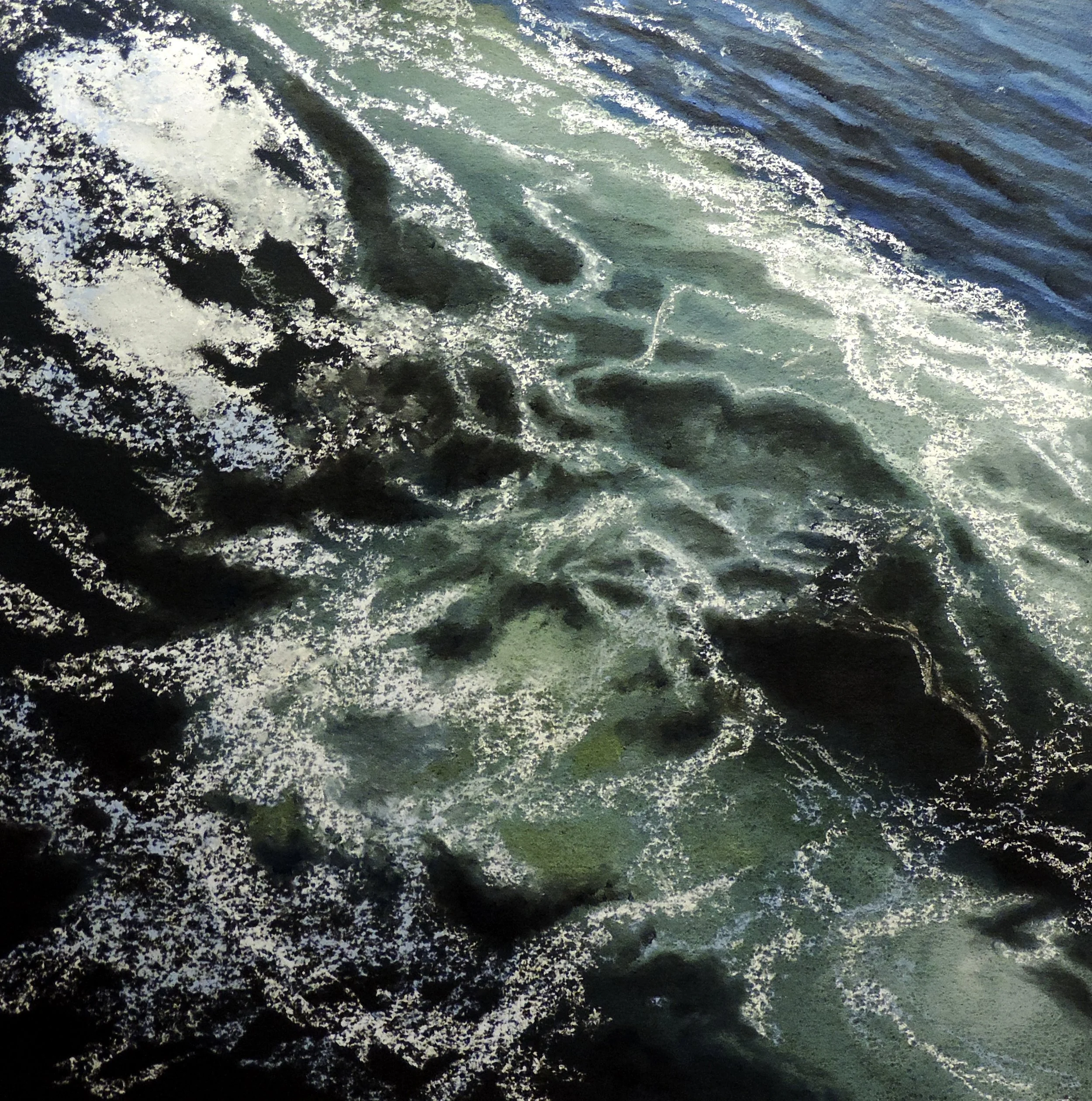 “Wake" Pastel Cheri GInsburg © SOLD