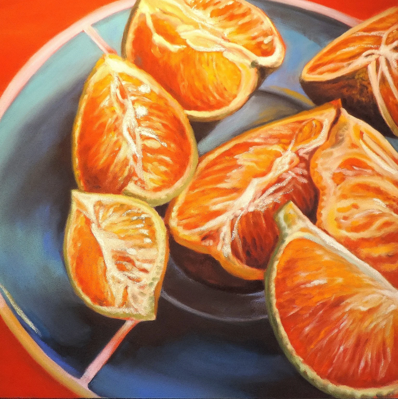 “orange you glad...", Costa Rica PanPastel® Cheri GInsburg ©