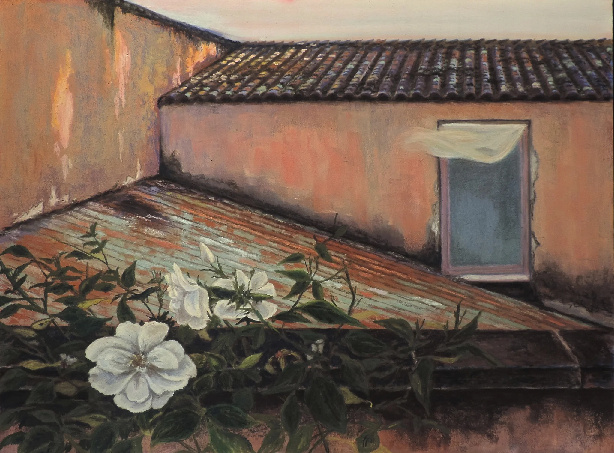 "Tuscan Breeze" by Cheri Ginsburg© Juried Selection / Italian-American Museum "Heart Of Italy" Exhibition