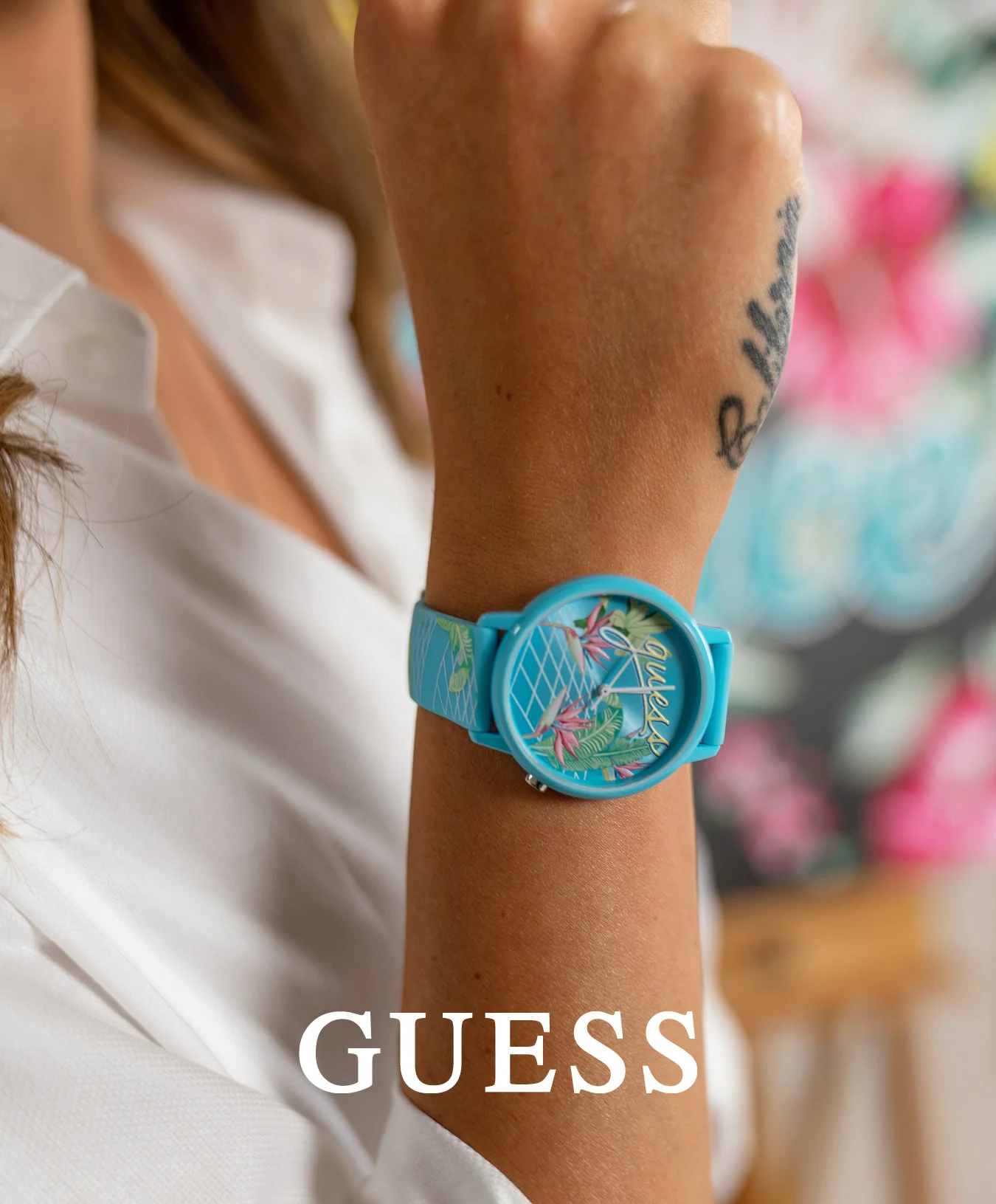 VAPORWAVE watch design for GUESS Watches. 2019