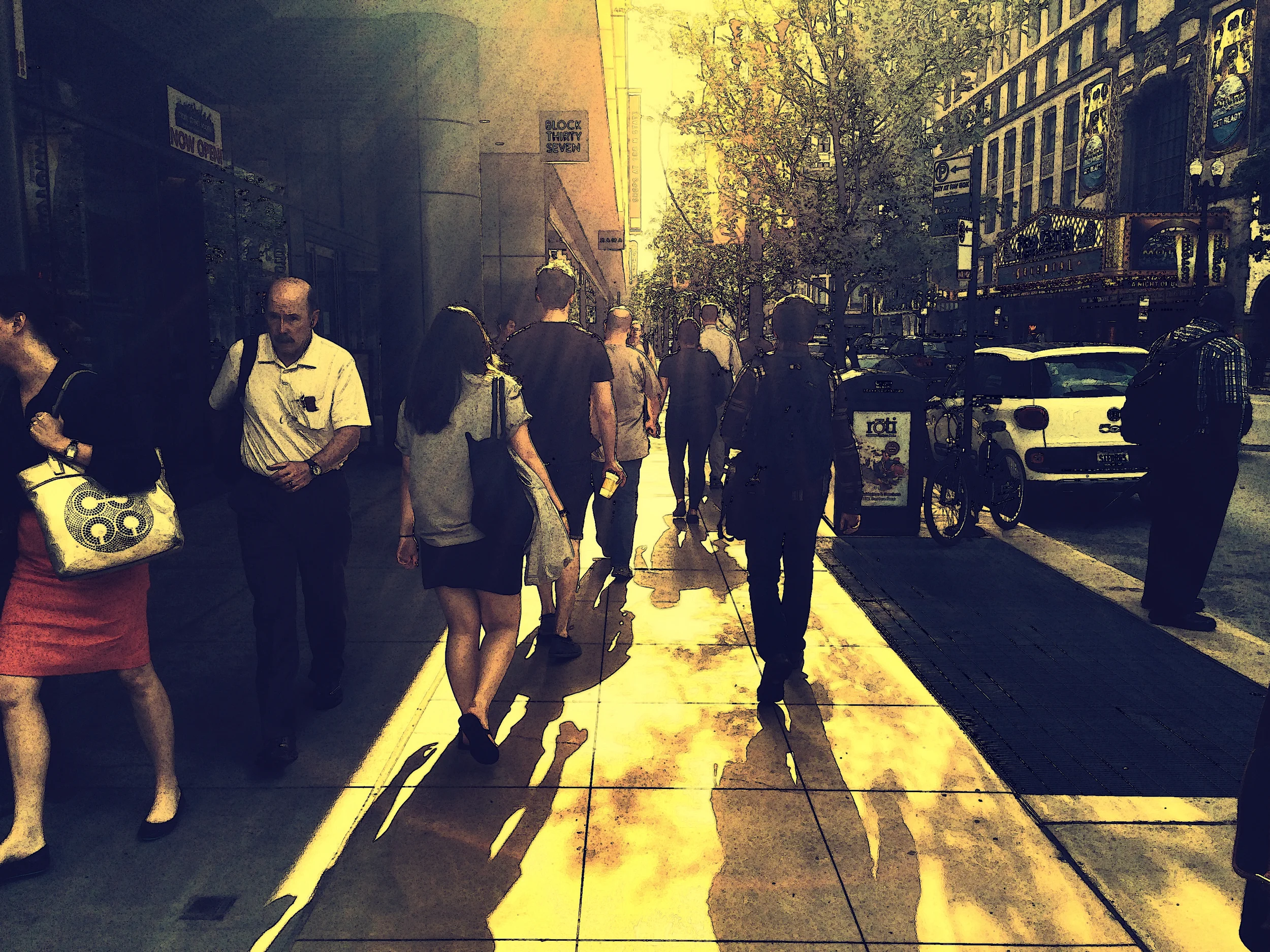 Walking West into the Sun