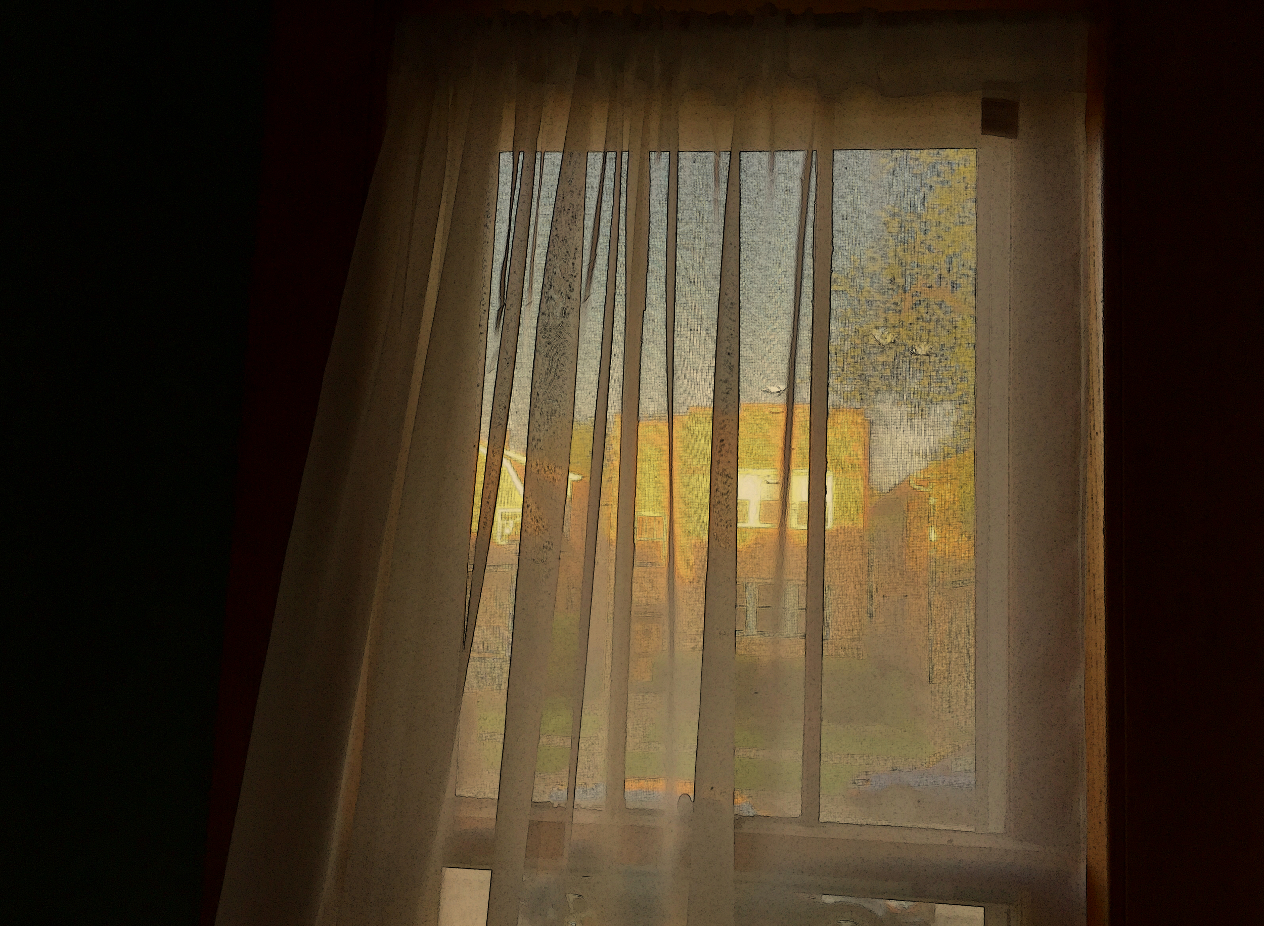Afternoon Sun in Early May