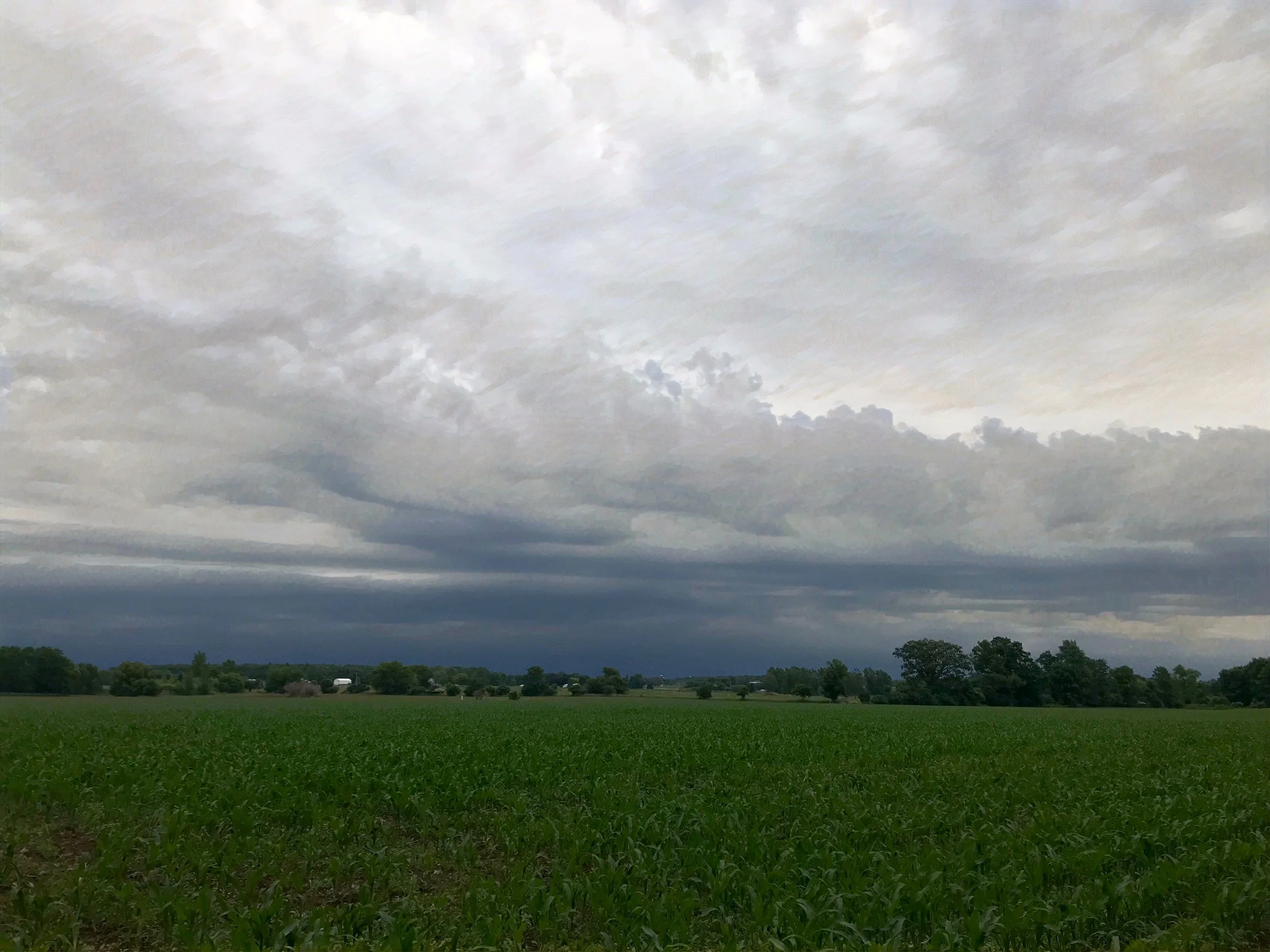 Wisconsin Summer Clouds