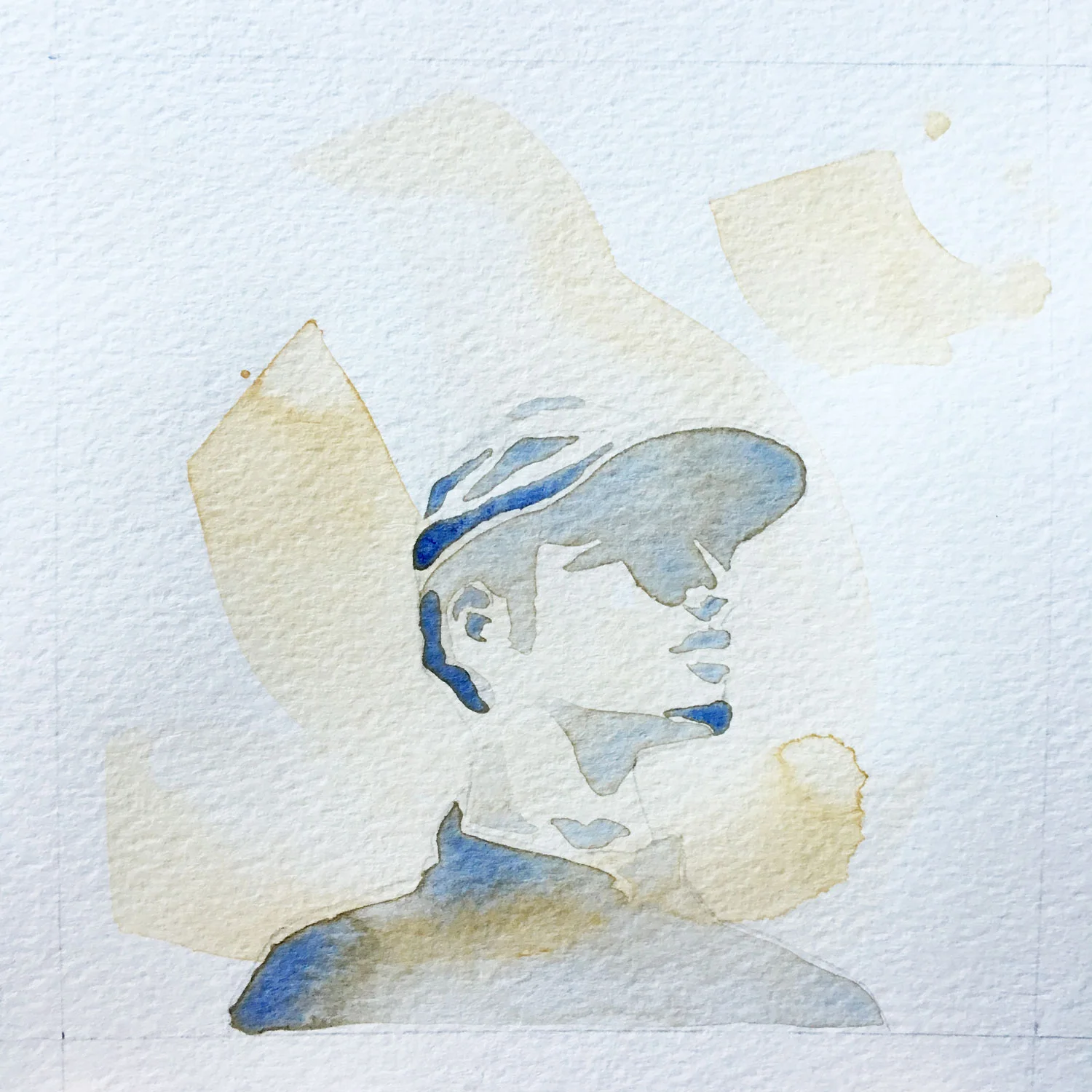 All We've Known / Watercolor Portrait Hat 2/3