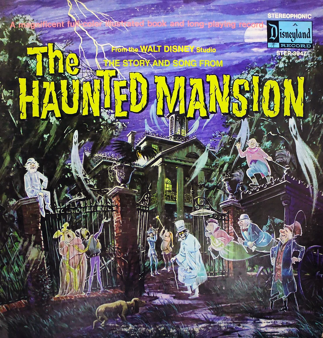Disneyland Records 1969 release of The Haunted Mansion