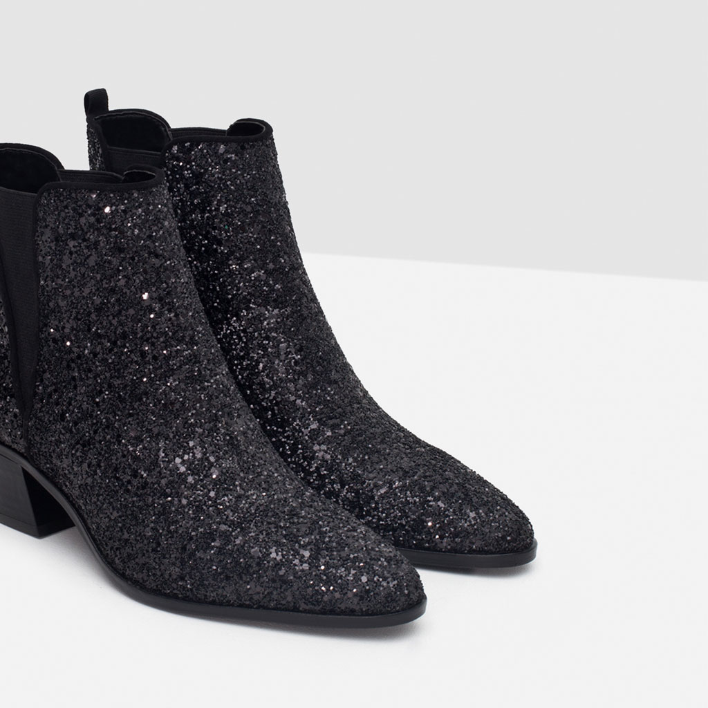 Zara Sparkle Ankle Boot