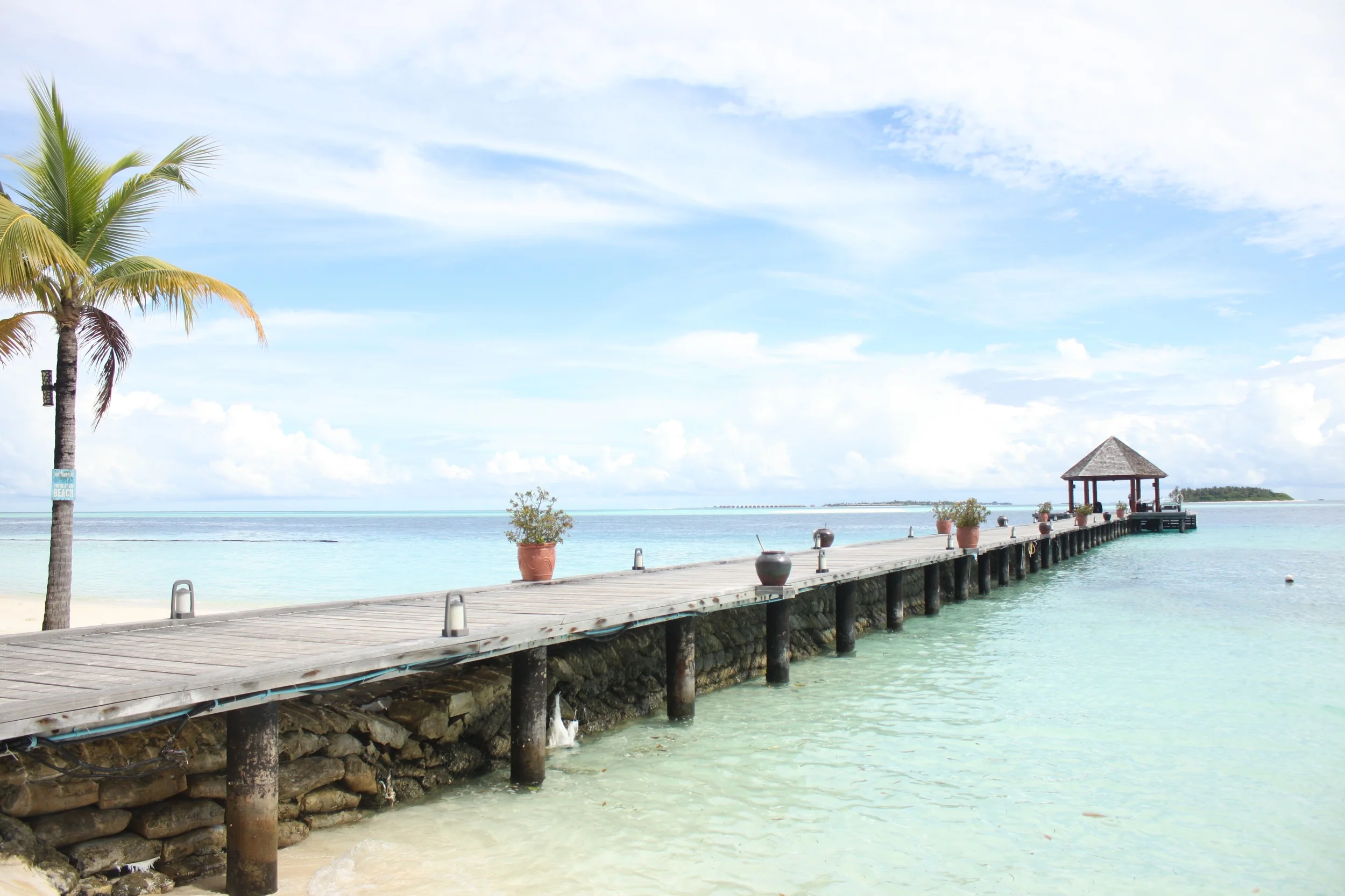 Jetti to the island/resort of Komandoo in the Lhaviyani Atoll 