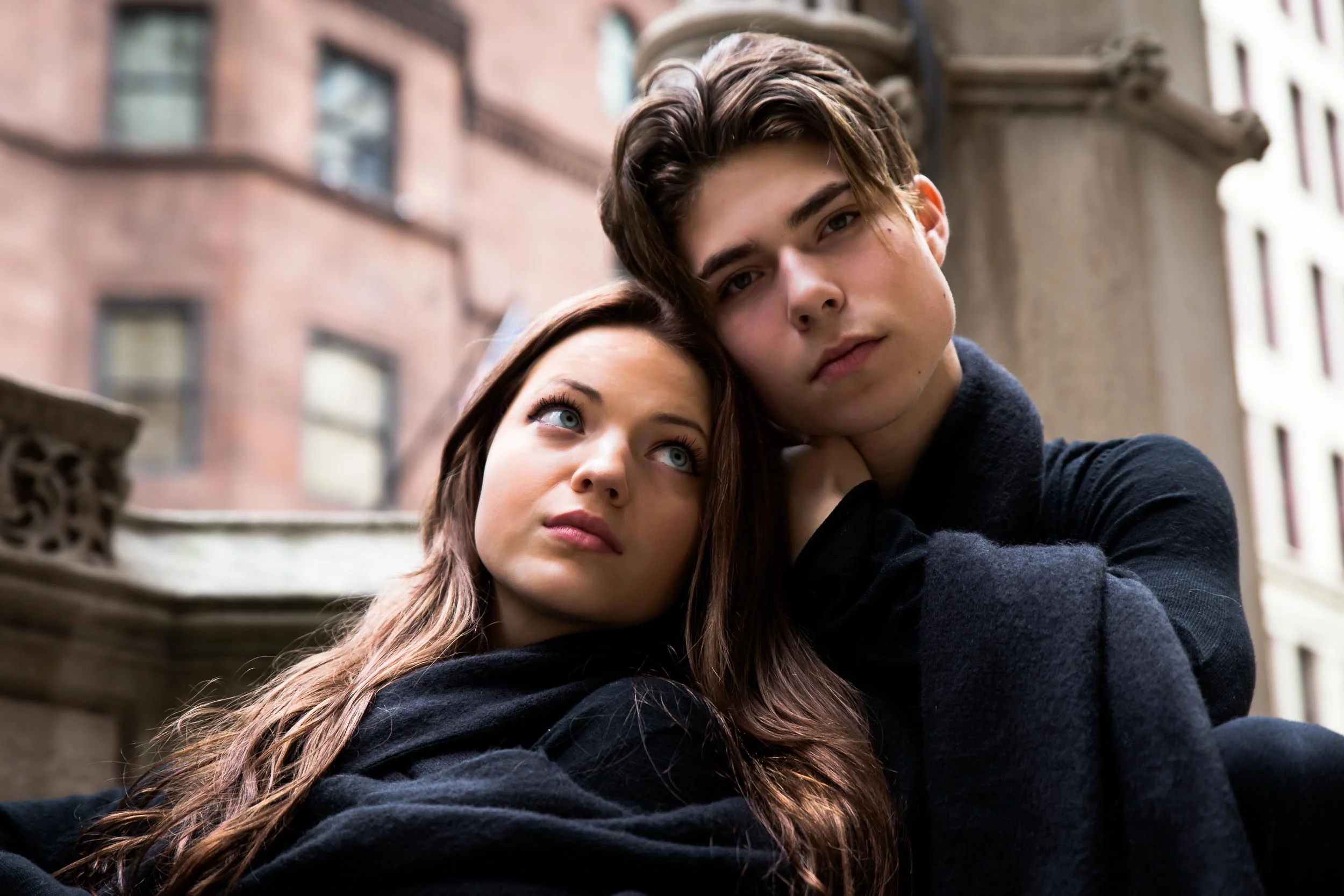 Jon + Rose Pittsburgh Modeling Shoot