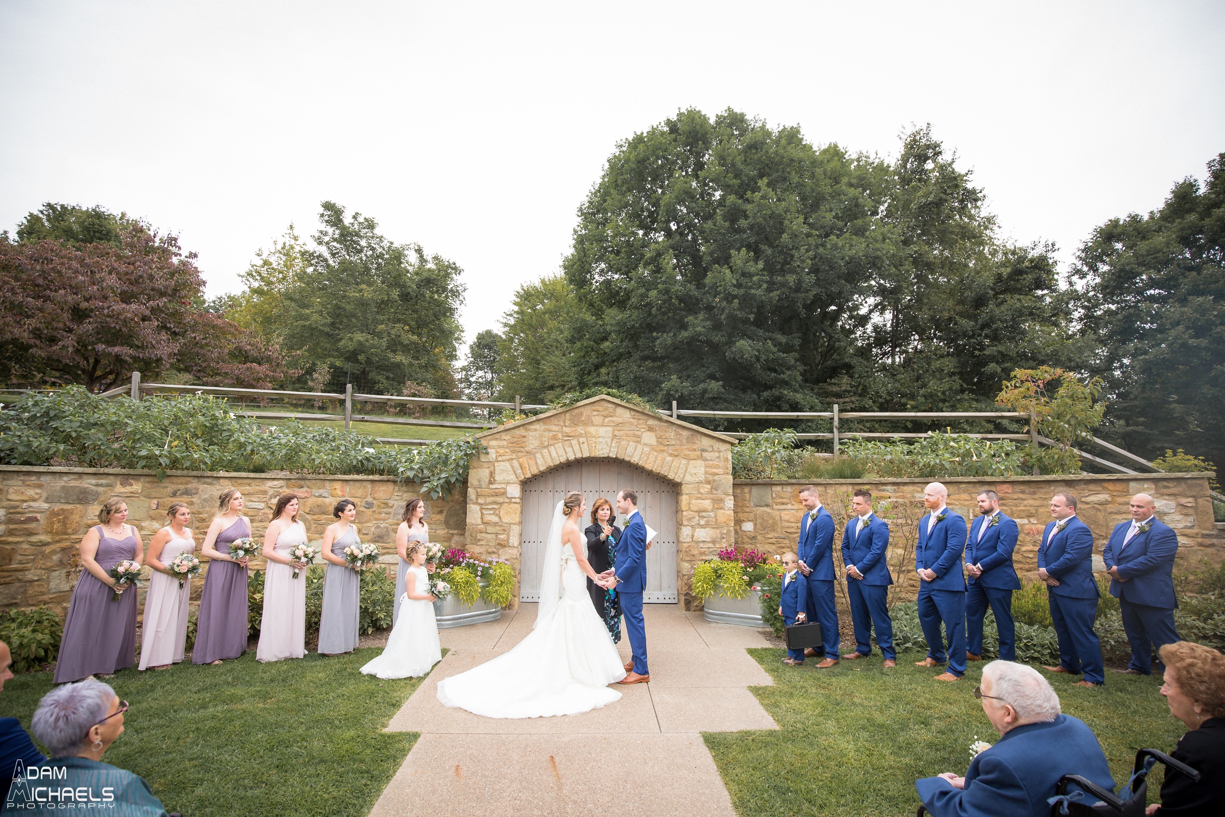 Pittsburgh Botanic Garden Wedding: Amanda Michael Pittsburgh