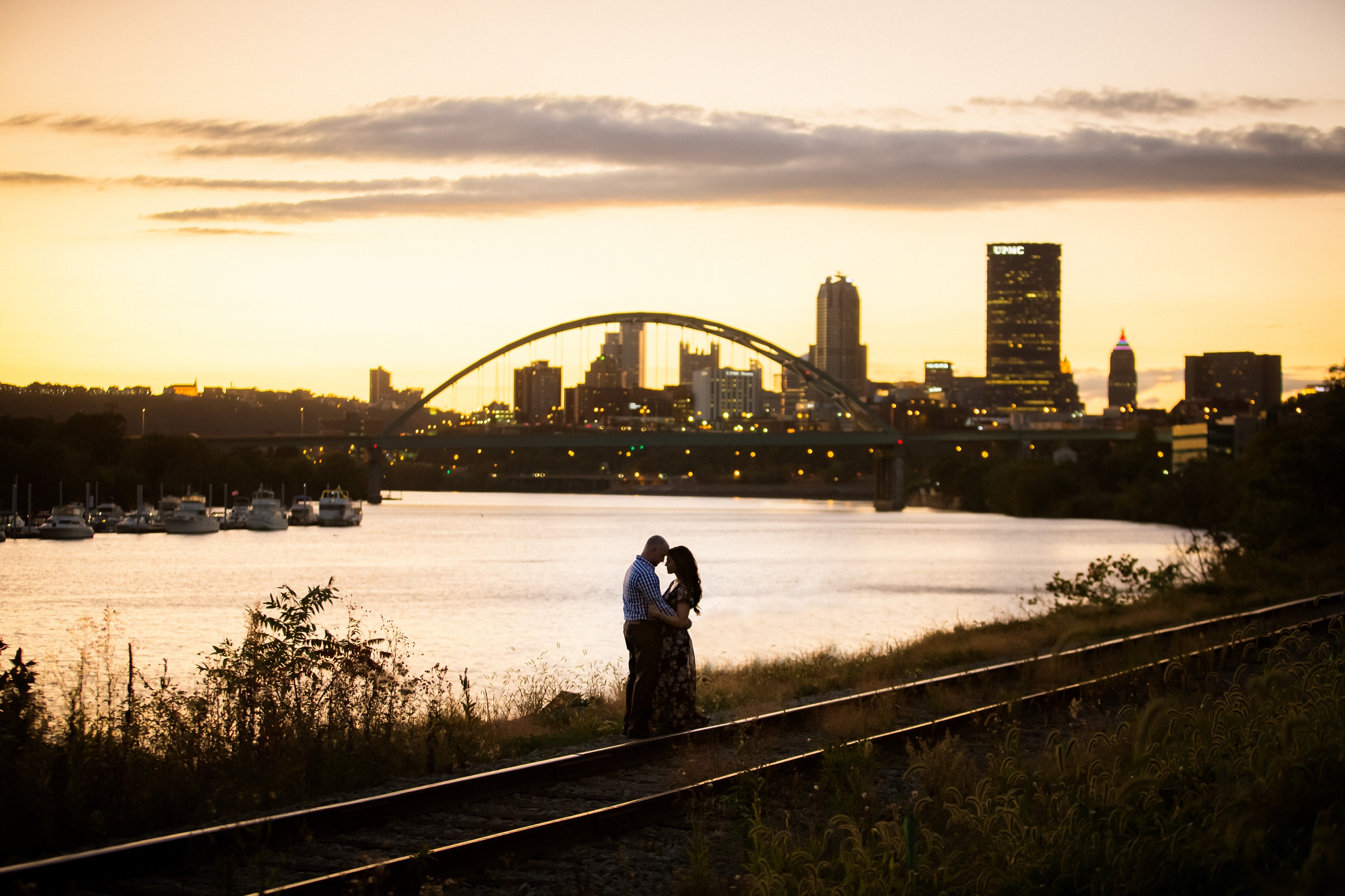 Sunset Engagement Downtown Pittsburgh.jpg