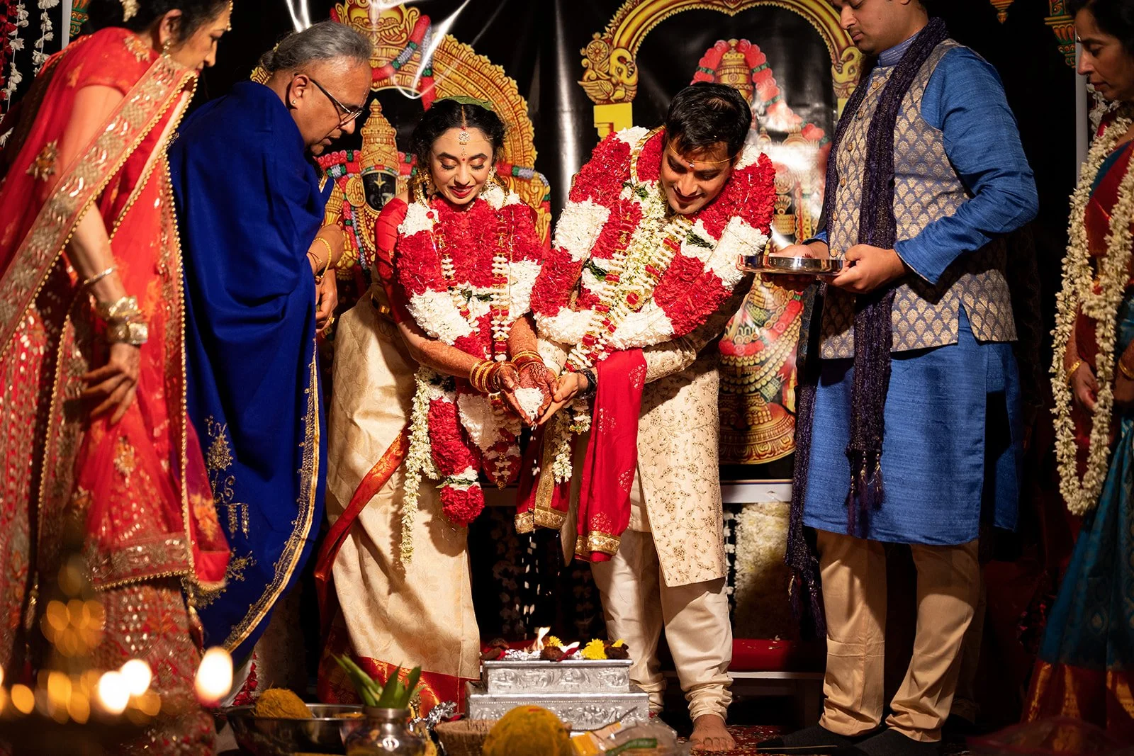 South+Asian+Indian+Wedding+Ceremony+Varmal+Saptapadi+Jaimala+Adam+Michaels+Photography+Pittsburgh+Wedding+Photography-42.jpg