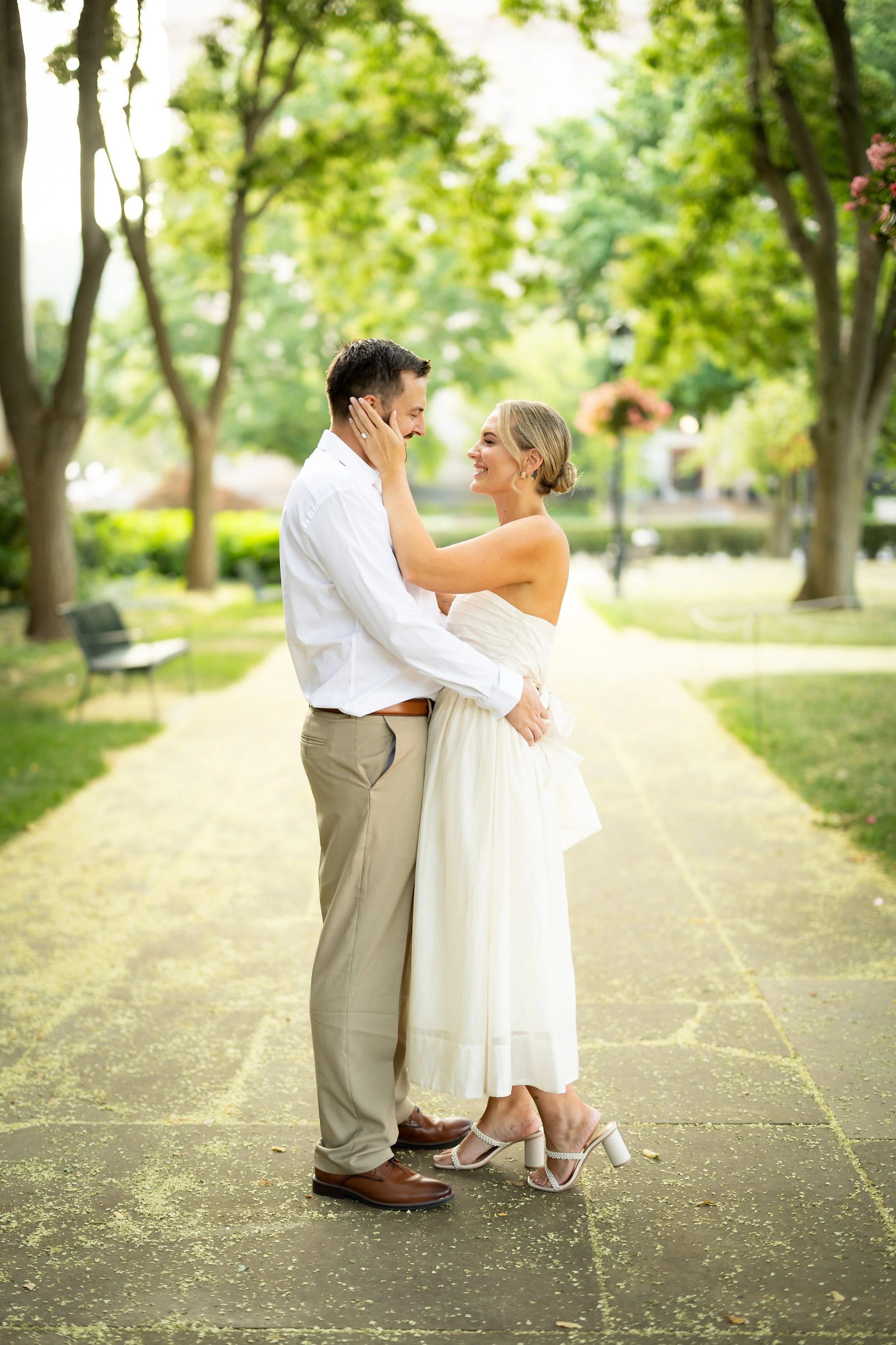 Cathedral of Learning Engagement Pictures-27.jpg