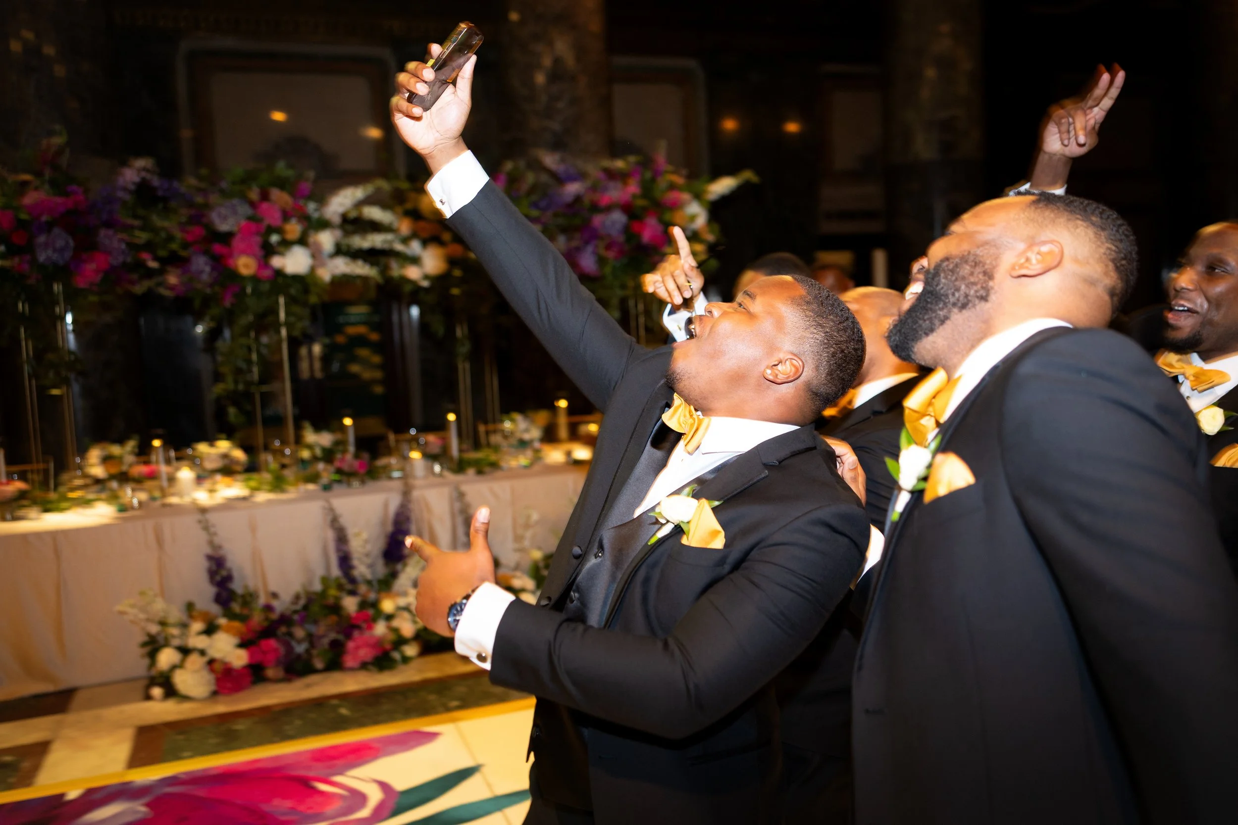 Carnegie Music Hall Foyer Reception Wedding Pictures-127.jpg