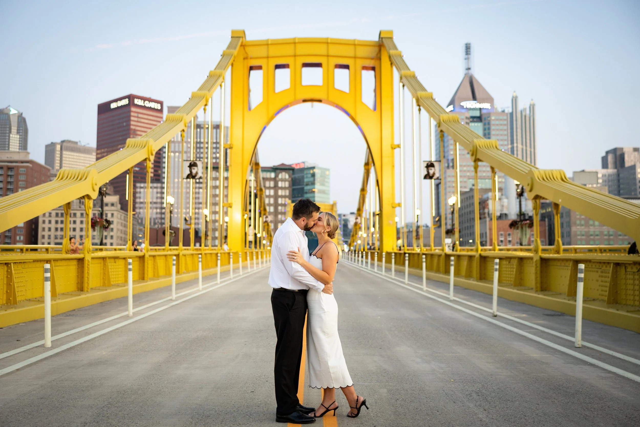 Clemente Bridge Summer Engagement Pictures-56.jpg