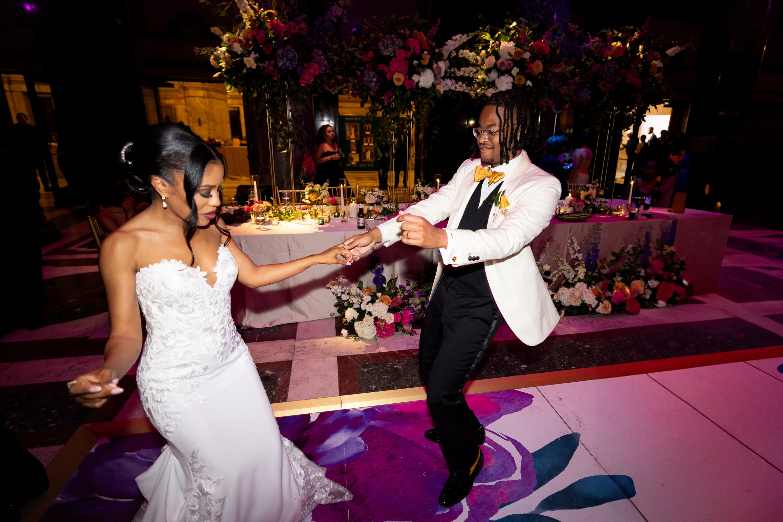 Carnegie Music Hall Foyer Reception Wedding Pictures-155.jpg