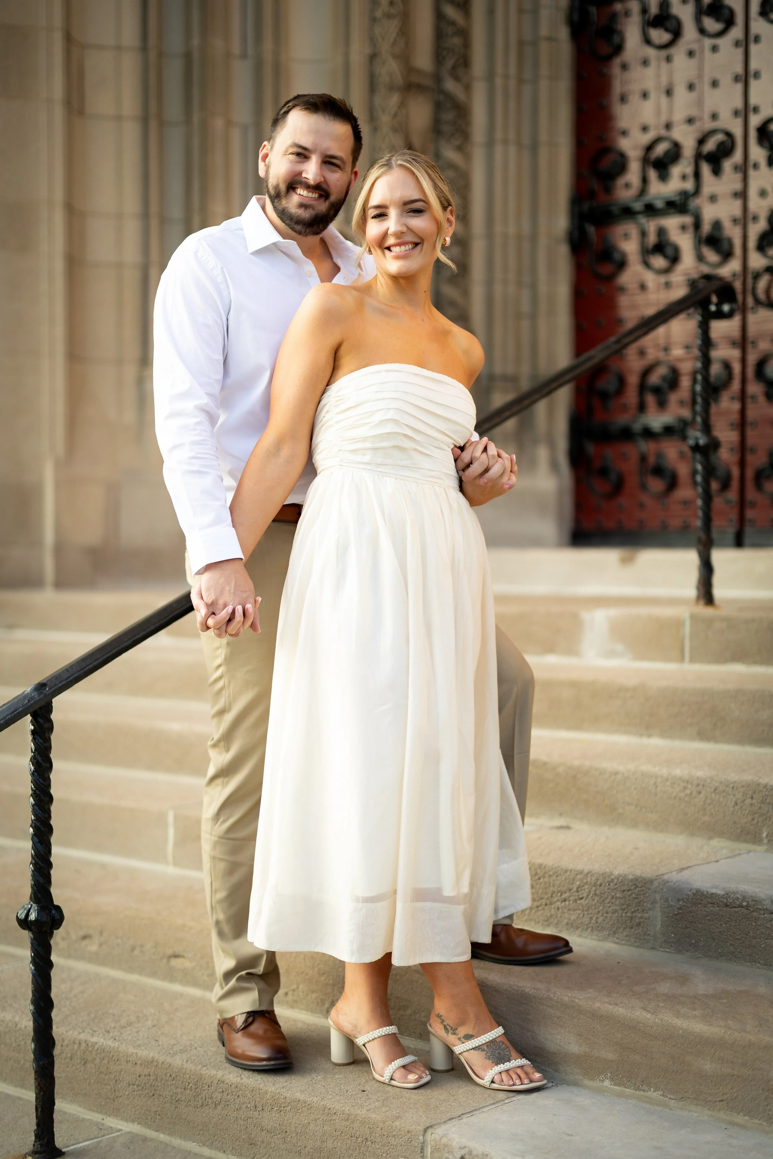 Cathedral of Learning Engagement Pictures-21.jpg
