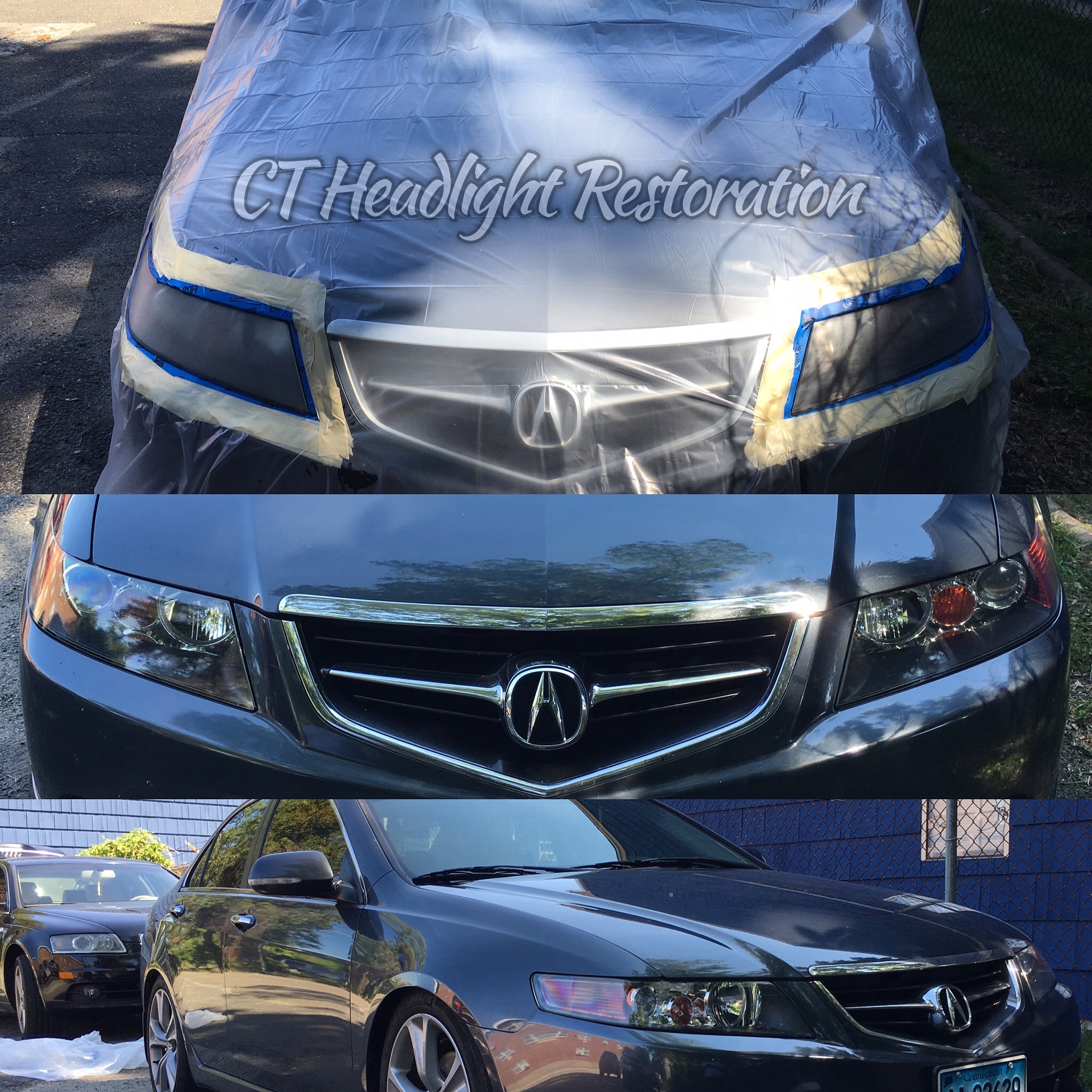Acura Tsx Connecticut Headlight Restoration