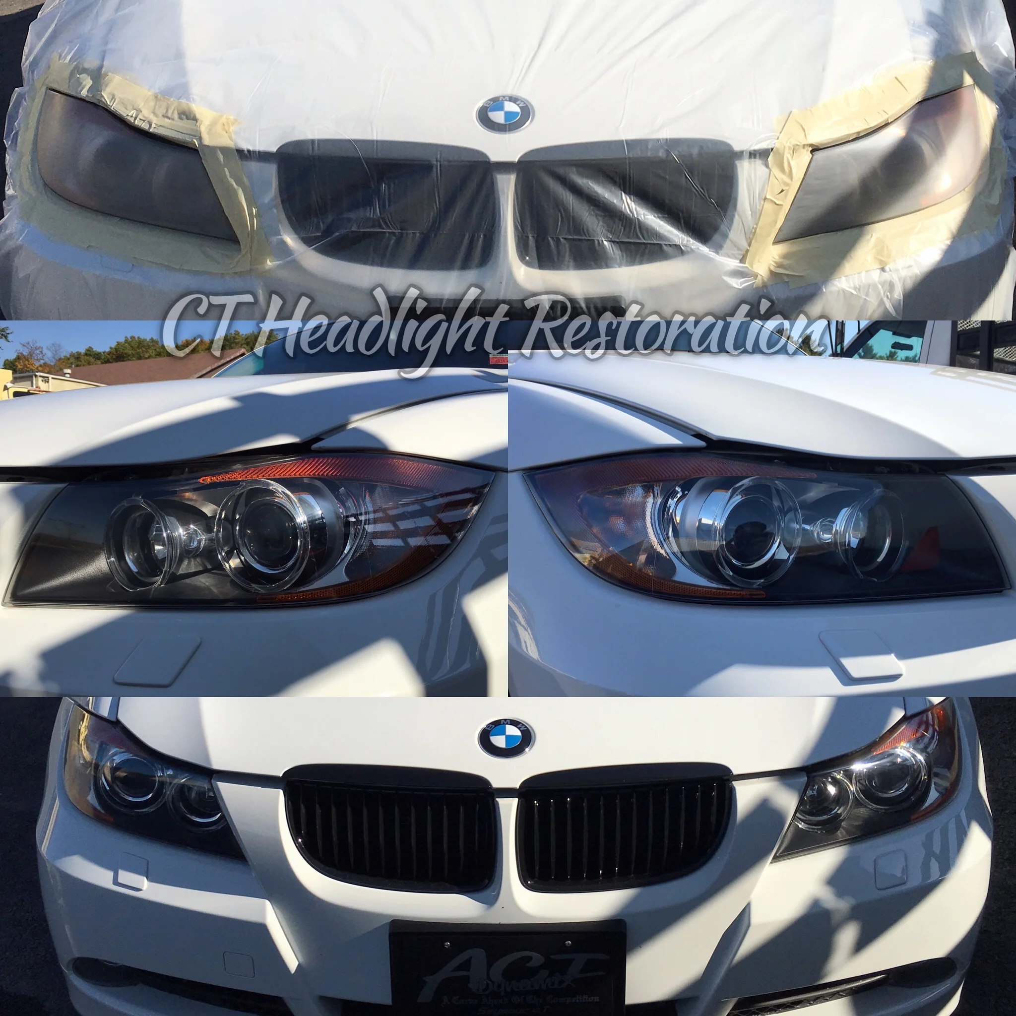 BMW 335 Connecticut Headlight Restoration.jpg