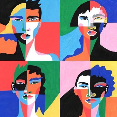 &quot;A small but growing body of research suggests that multiracial people are more open-minded and creative.&quot; Art by @lynnie.z Link to full article in bio 💙