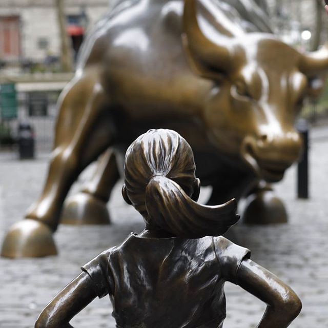 It was a tough choice to pick one image for today, but then this story came up and it seems perfect - &quot;Fearless girl&quot;. Happy International Women's Day 💚