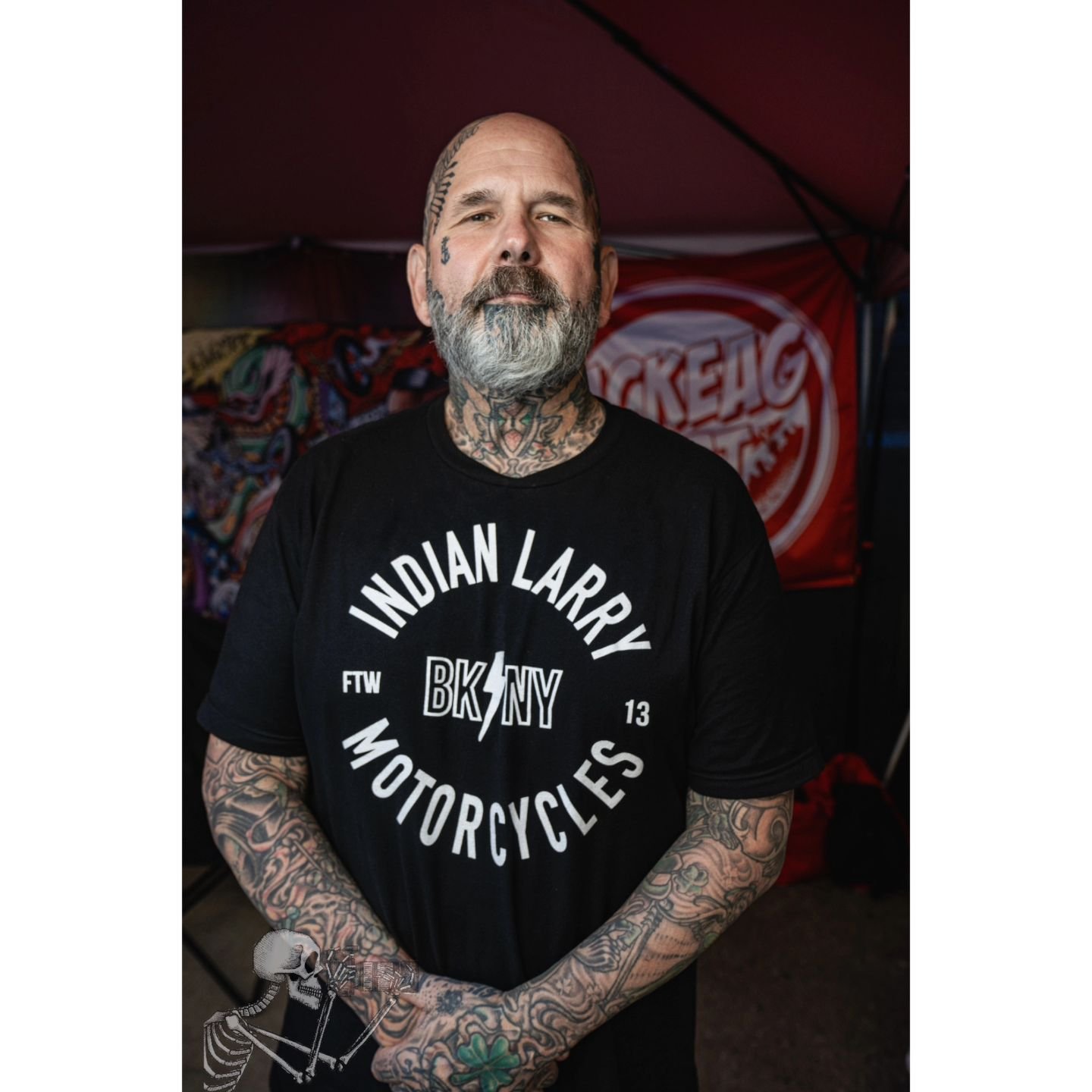 More portraits coming out from The Indian Larry Block Party.  And I will fight any man or woman that tells me that the last photo isn't the cutest!

#indianlarrymotorcycles #streetportraits 

Shot with Sony A7rV 
Strobe is Profoto A1x on the clic box