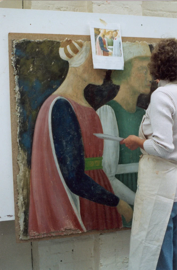Courses Advanced Fresco Painting Bosa Art School