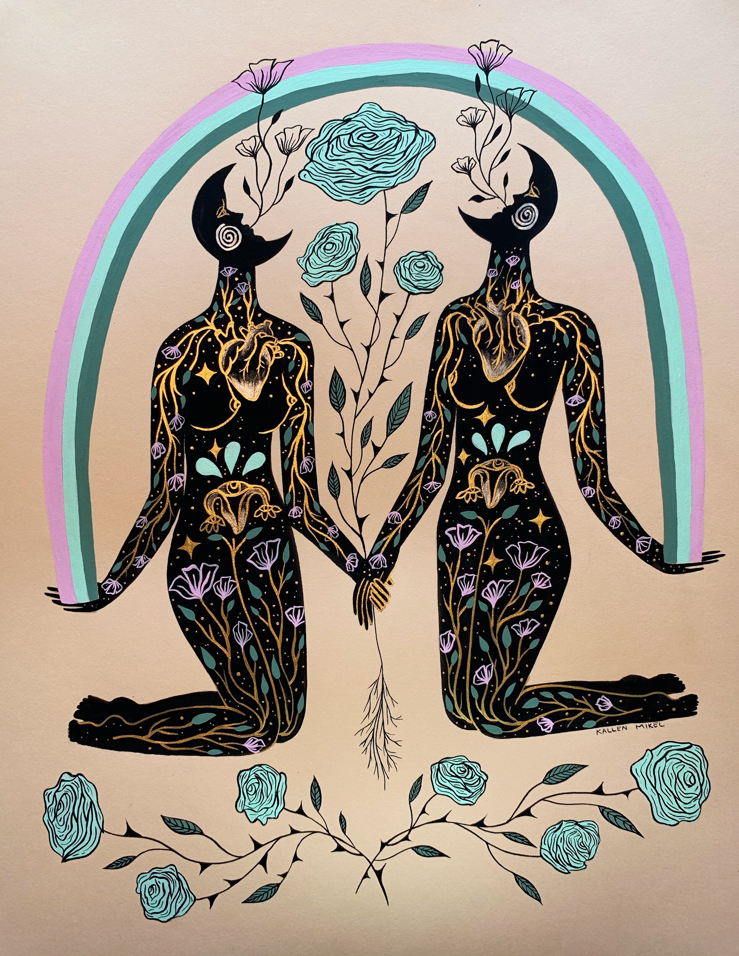 Magick in the rose garden.JPG