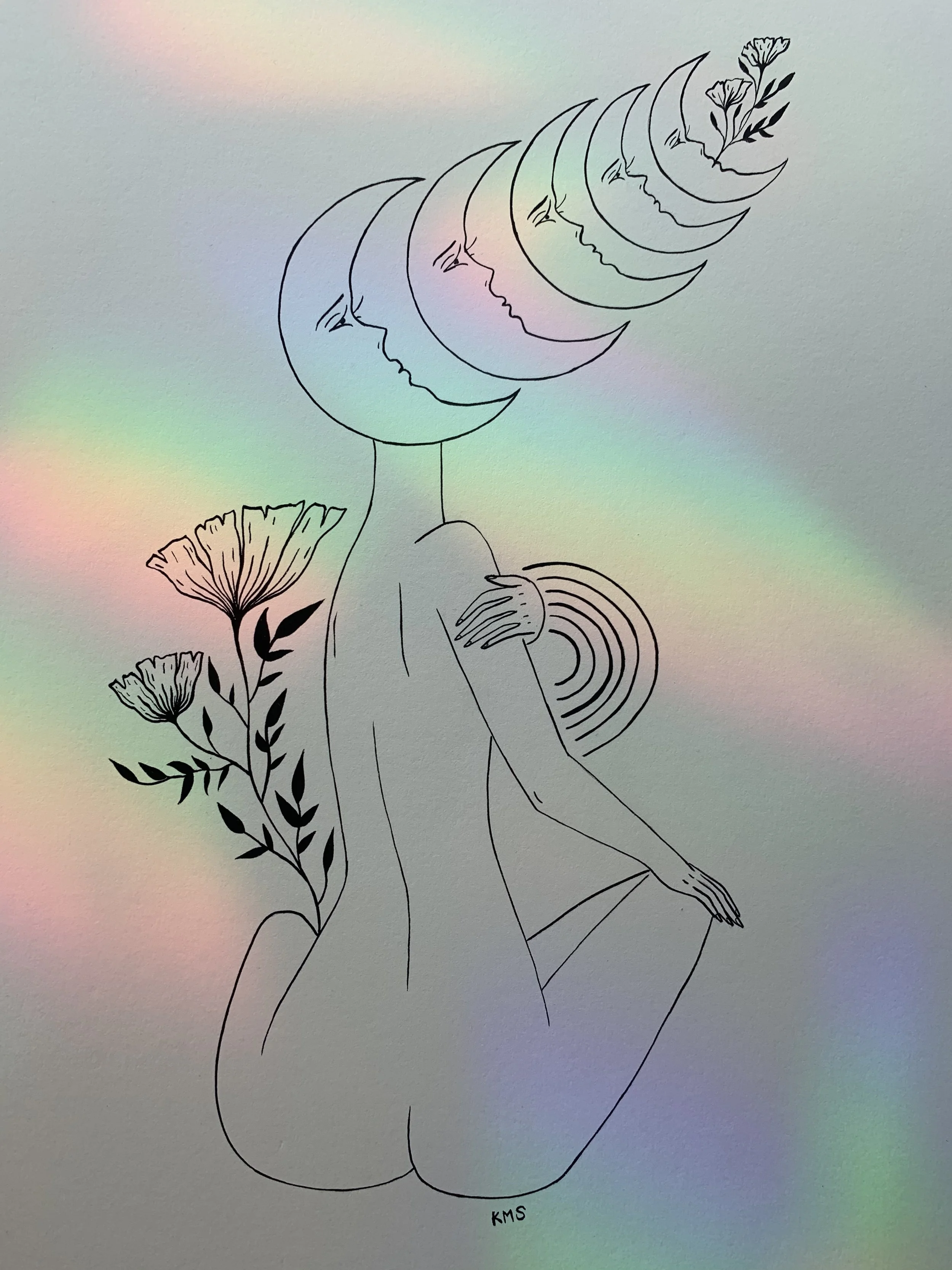 Reflecting on past selves amongst rainbows .jpg