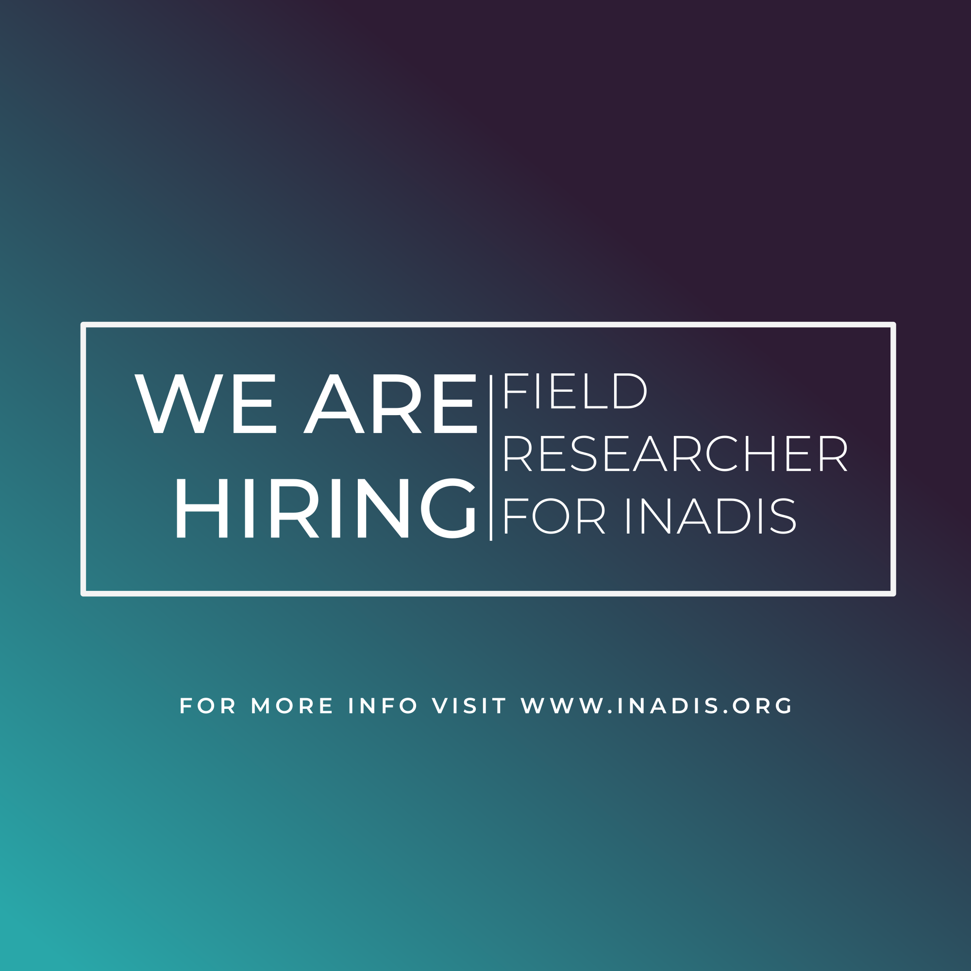 [Closed] Field Researcher