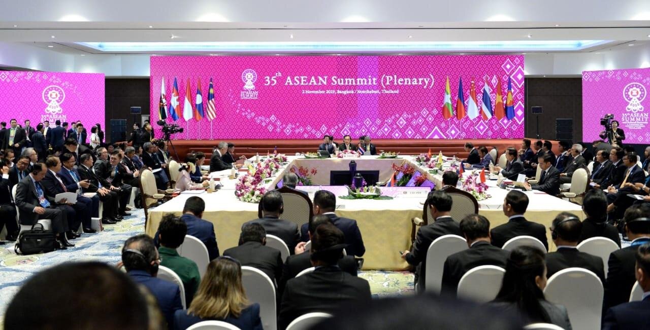 The 35th ASEAN Summit is held from 31st October to 4th November 2019 in Bangkok, Thailand. | Photo: Kementerian Sekretariat Negara RI