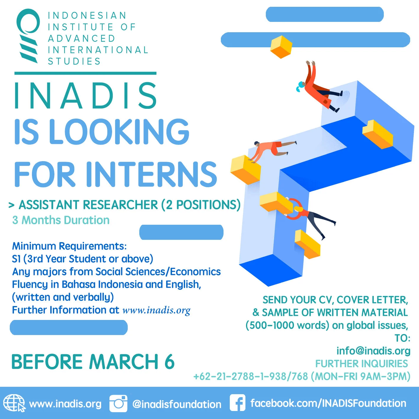 [Closed] Assistant Researchers (Internship)