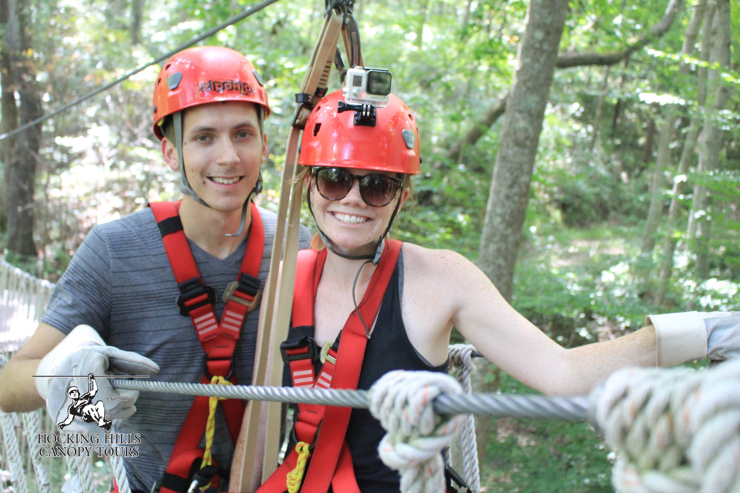 Day Date | Zipline Canopy Tour | Hocking Hills