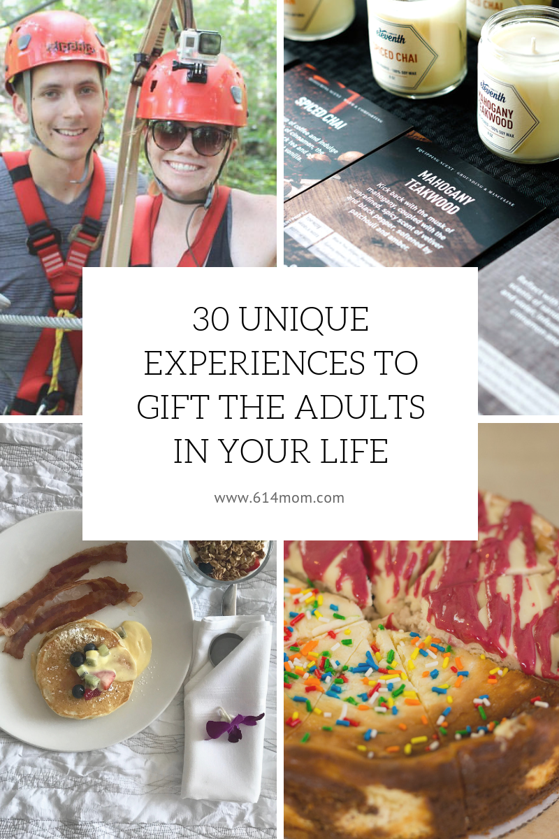 30 Unique Experiences To Gift The Adults In Your Life, Columbus Ohio ...