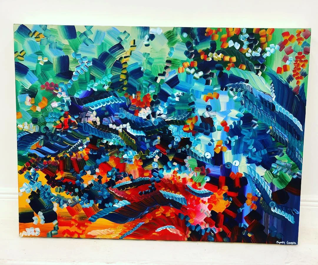 Good Fortune Sydney Gruber art acrylic and epoxy 30x40.jpg