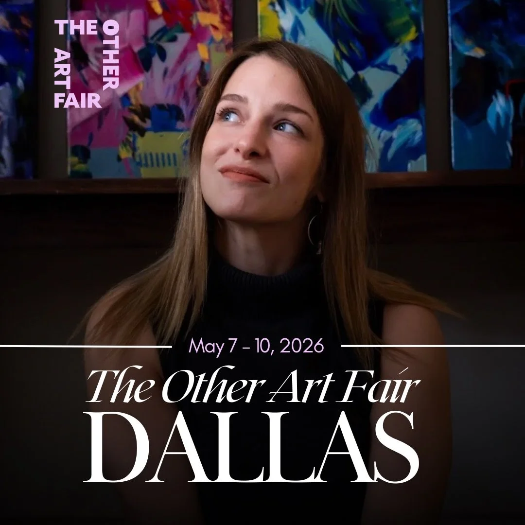 Thrilled to make my debut in Dallas with @theotherartfair next month! After basing in Austin four years ago, I&rsquo;m only a beat away with numerous collectors in the DFW area, but it will be my first time actually showcasing a large body of my work