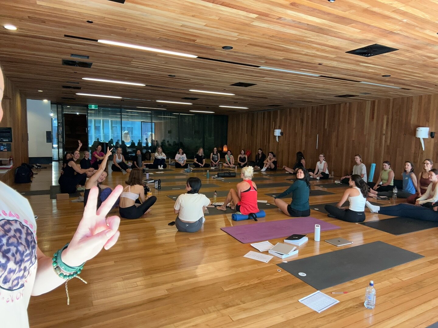 ONE DOWN, THREE TO GO! ✌🏽

Yesterday was Day 1 of the @studio_pilates Pilates Mat Work Course at @virginactiveaustralia. As we head into Day 2 today, the excitement for bringing these classes to The Space is super high. The countdown is on!