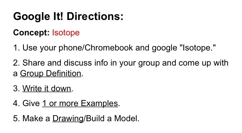 CRUSH SCHOOL - Google It! Collaborative Classroom Activity