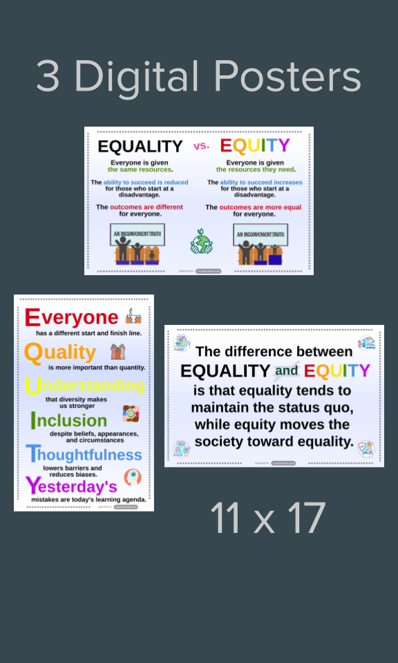 Equity: Bundle of 3 Posters - SAVE 25%