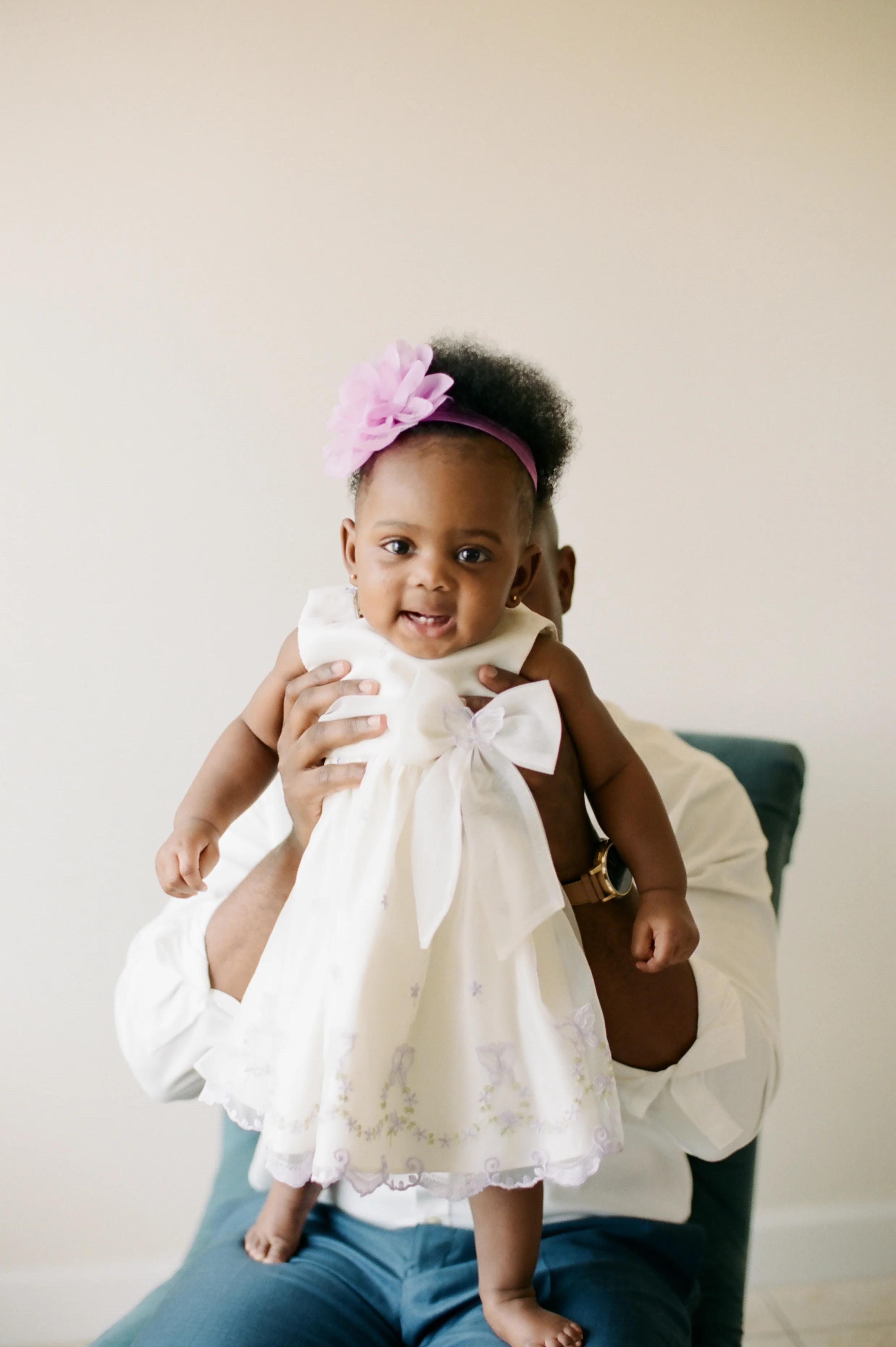 South Florida Family Photographer father and daughter photo at home family photos