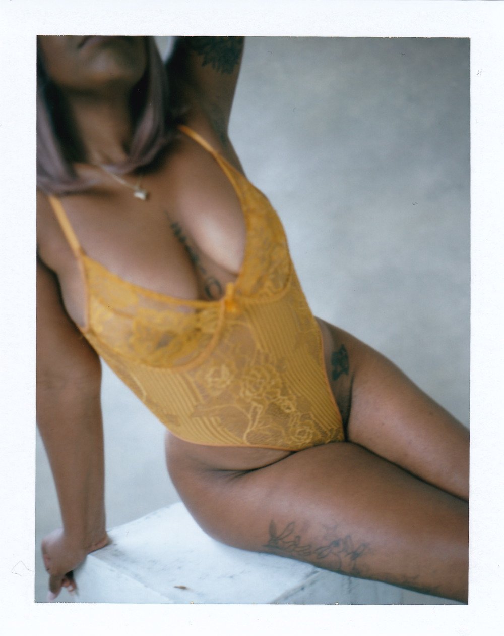 Boudoir Polaroid Denice Lachapelle Photography South Florida Boudoir Photographer Miami Boudoir 