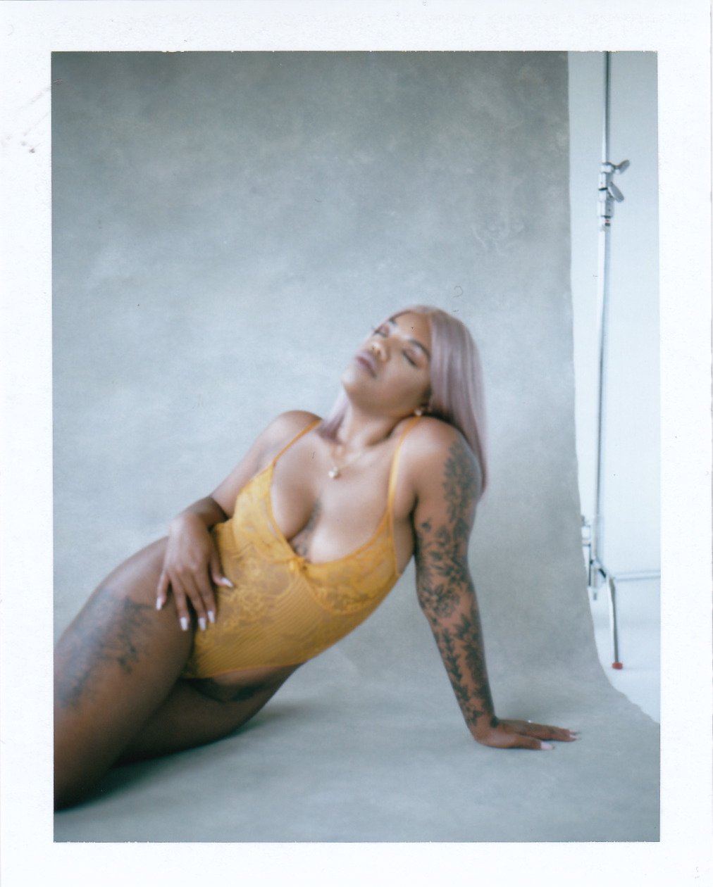 Boudoir Polaroid Denice Lachapelle Photography South Florida Boudoir Photographer Miami Boudoir 