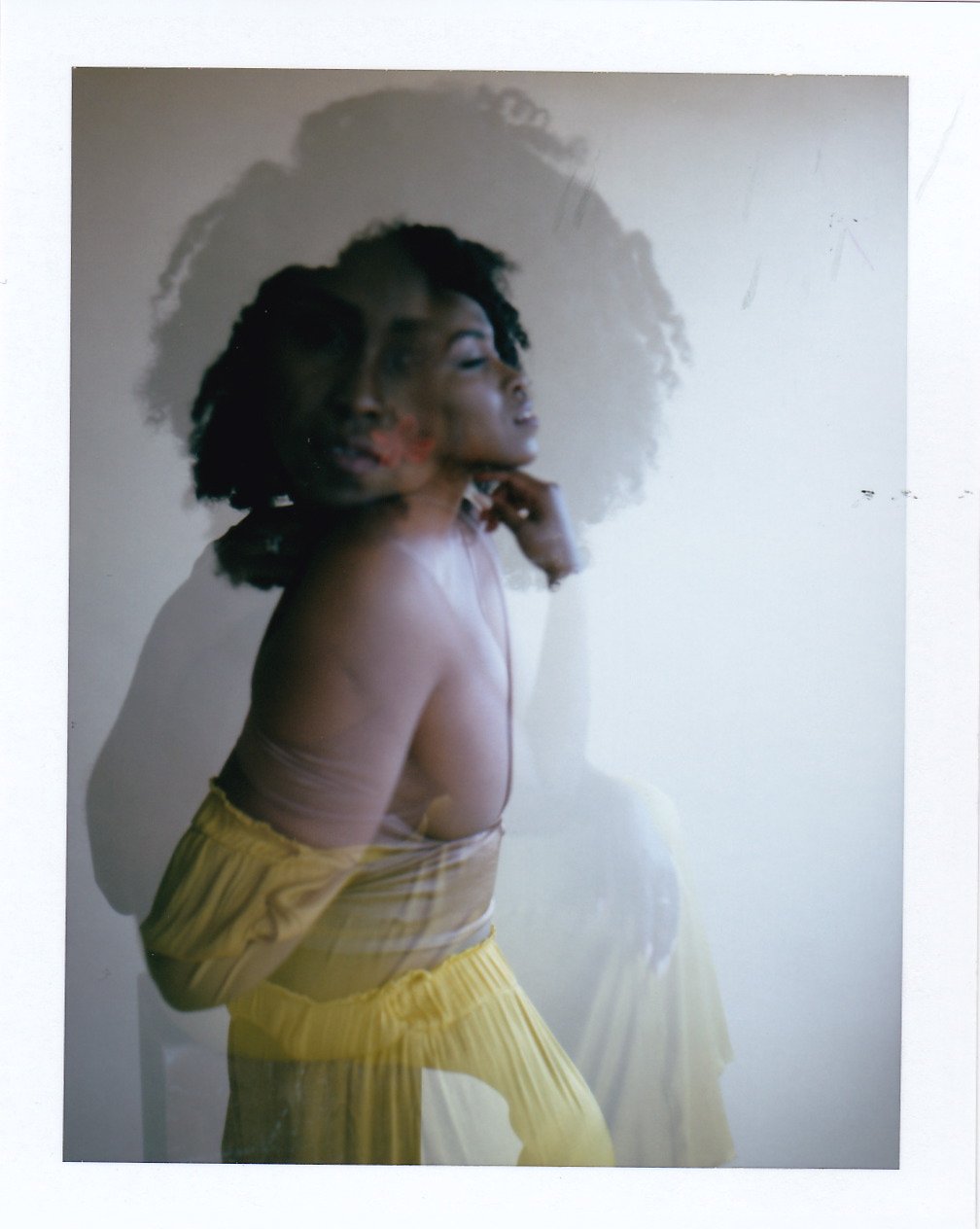 Boudoir Polaroid Denice Lachapelle Photography South Florida Boudoir Photographer Miami Boudoir 