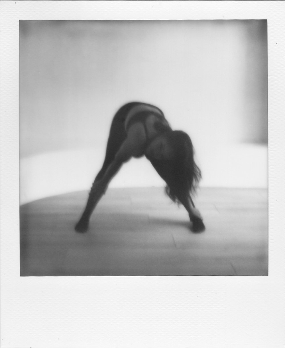 South Florida Boudoir Photographer Polaroids Black and white Boudoir Miami Boudoir Photography Denice Lachapelle Fort Lauderdale Boudoir Photography