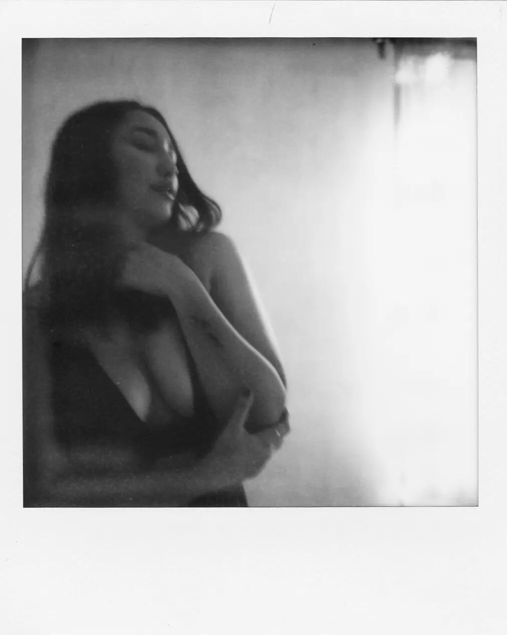 Polaroids with Stephanie.

I love the imperfections of each frame. I love that the imperfections are all different. It almost mirrors human design,  imperfect in many different ways.