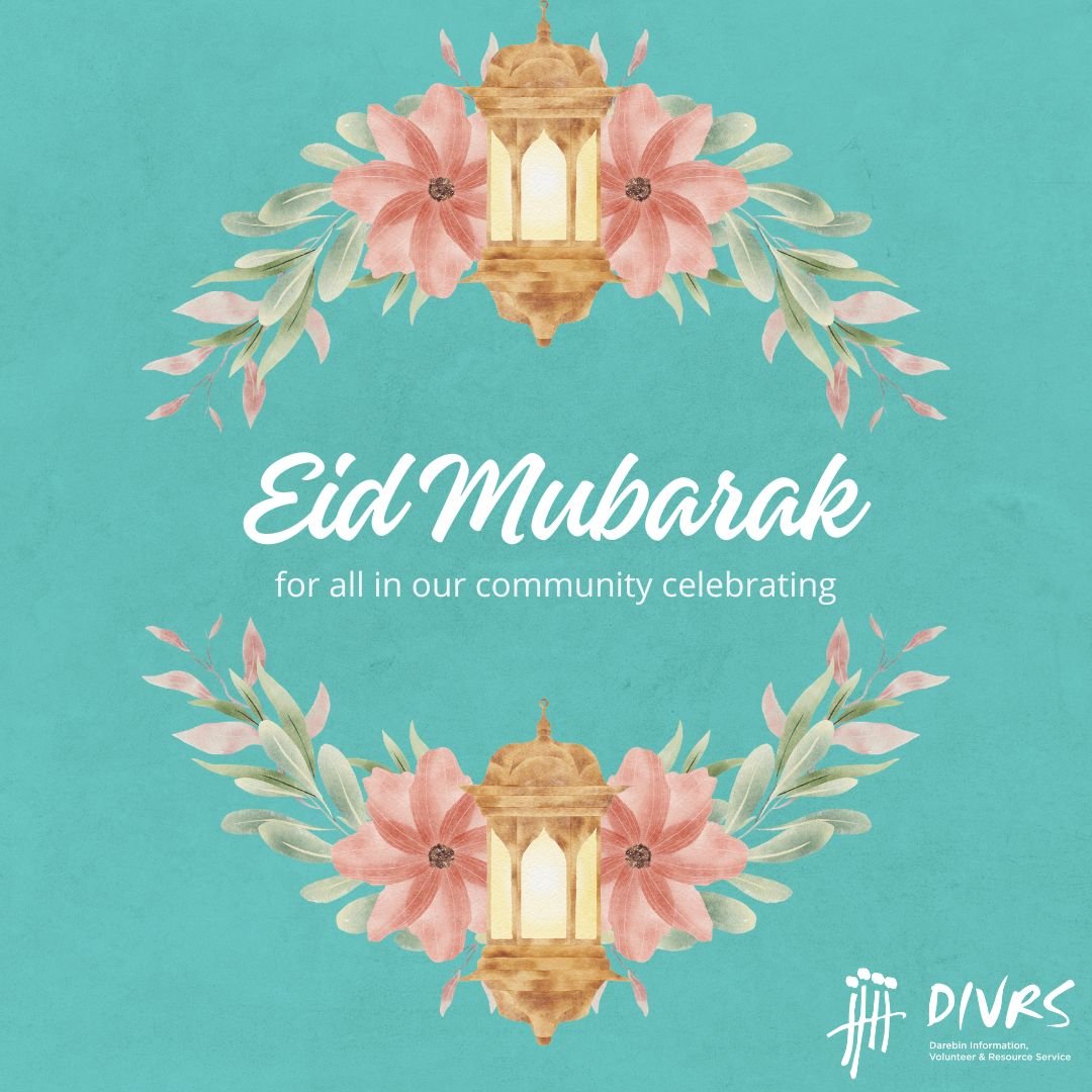 From all of us at DIVRS wishing you a happy and peaceful Eid.