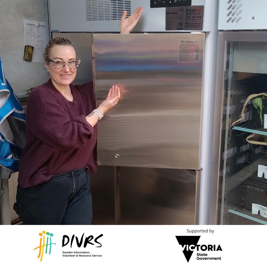 We were so excited last year to get a brand new freezer and shelves for our Food Sharing Program, made possible with funding from @vicgovdffh  Community Food Relief Grant! 

Having this freezer has allowed us to store more frozen meals to share with 
