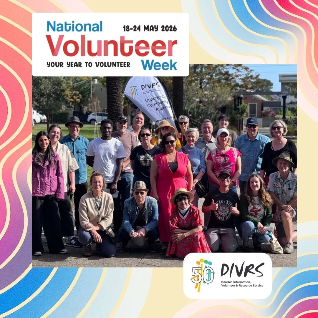 It's National Volunteer Week. As a volunteer powered organisation deeply embedded in the Darebin community, for 50 years we have celebrated many volunteers, acknowledging their skills, passion and leadership. 

This year's theme is &ldquo;Your Year t