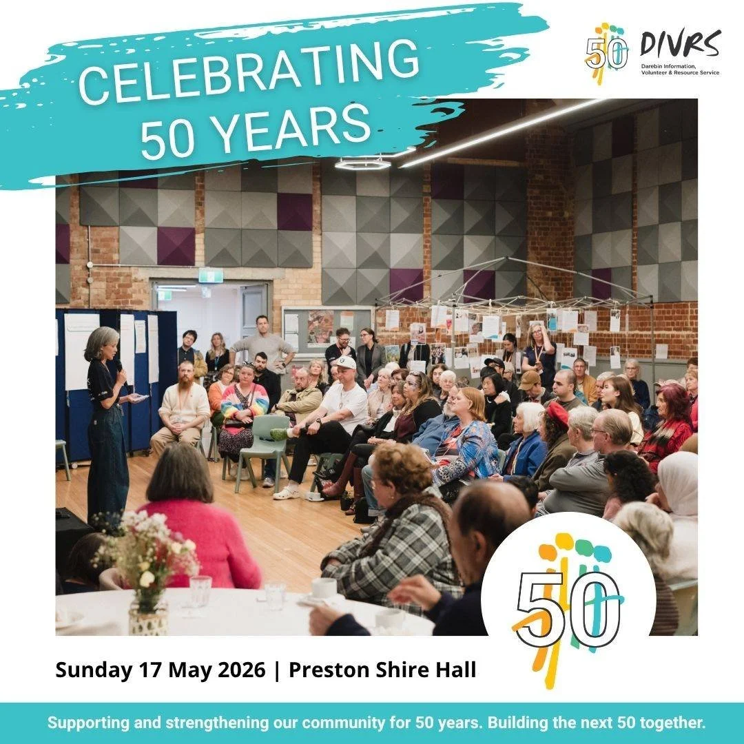 Last month, more than 200 people came together to celebrate 50 years of DIVRS.

It was everything we could have hoped for and more: genuine, warm, celebratory and welcoming.

The food was delicious, the ice cream sundae bar and kids' activities were 