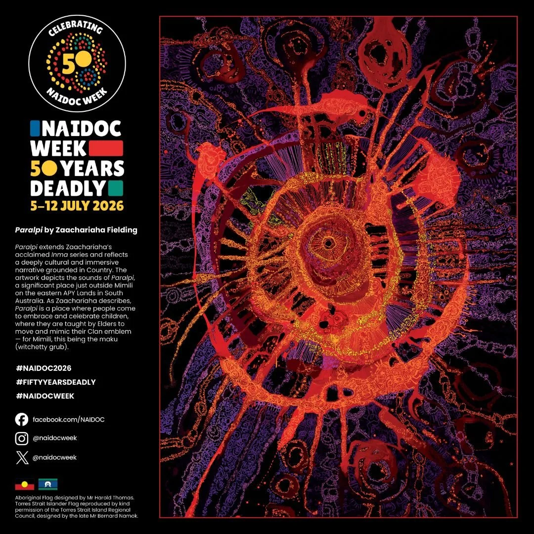 NAIDOC Week is an opportunity for all Australians to learn about First Nations cultures and histories and participate in celebrations of the oldest, continuous living cultures on earth.

This year - Fifty Years of Deadly marks a milestone. It&rsquo;s